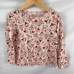 4/$25 NWOT Harper Canyon Holiday Cat Long Sleeve Shirt  3